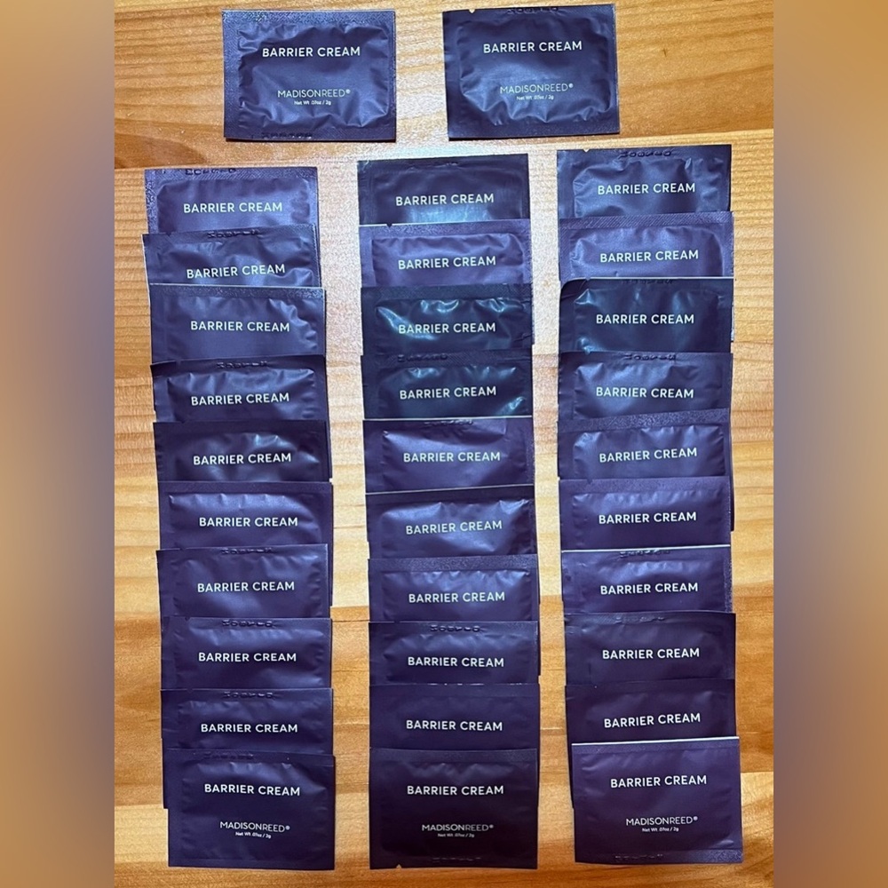 32 Madison Red Barrier Cream Packets